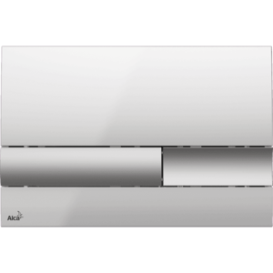 Alcadrain Ovládací tlačítko pro předstěnové instalační systémy, chrom-lesk/mat M1743 M1743 obraz