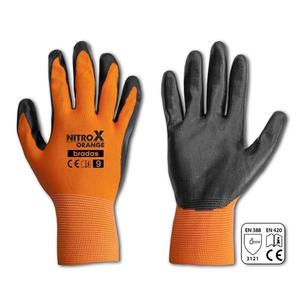 Rukavice ochranné Nitrox orange obraz