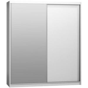 Skříň Maciej 208cm Zrcadlo Alpská Bílá obraz