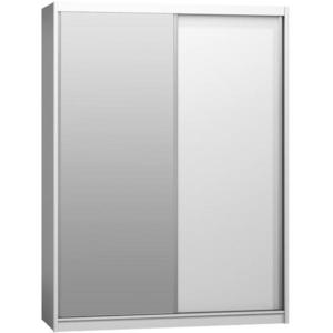 Skříň Maciej 180cm Zrcadlo Alpská Bílá obraz