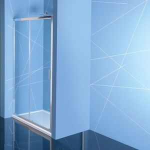 POLYSAN EASY sprchové dveře 1000, čiré sklo EL1015 obraz
