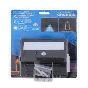 Grundig Grundig - LED Solární svítidlo se senzorem 1xLED/0, 25W/1xAA obraz