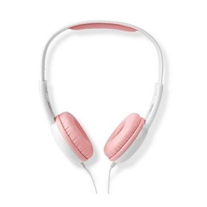 HPWD4200PK - Drátová sluchátka růžová / bílá obraz
