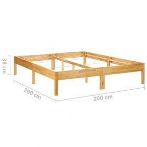 Futonová postel masivní dřevo Dekorhome 100 x 200 cm, Futonová postel masivní dřevo Dekorhome 100 x 200 cm obraz