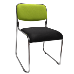 Konferenční židle BULUT Tempo Kondela Černá / zelená obraz