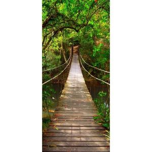 Vertikální fototapeta Green bridge, 90 x 202 cm obraz