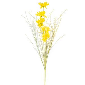 Umělé luční květy 50 cm, žlutá obraz