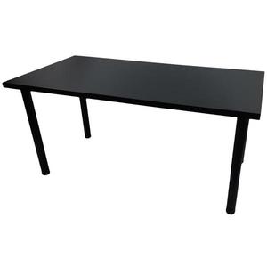 Psací Stůl Pro Hráča 136cm Model 0 Černá Nízký obraz