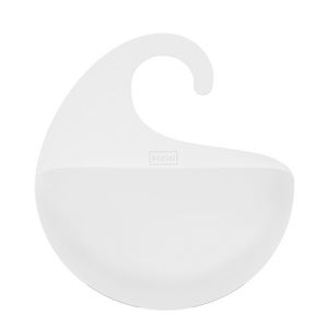 Koziol Koupelnový závěsný box Surf M bílá, 6, 5 x 21, 6 x 25, 3 cm obraz