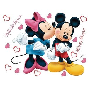 AG Art Samolepicí dekorace Minnie a Mickey, 42, 5 x 65 cm obraz