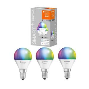 Ledvance SADA 3x LED RGBW Stmívatelná žárovka SMART+ E14/5W/230V 2700K-6500K - Ledvance obraz