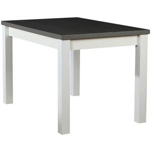 Stůl ST30 120X80 L Bílý/Grafit obraz