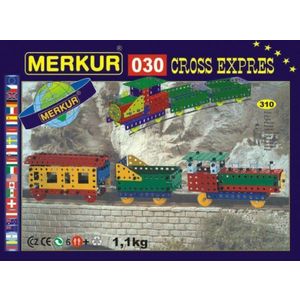 MERKUR Cross expres 030 Stavebnice 10 modelů 310ks v krabici 36x27x3cm obraz