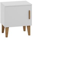 KOCOT Noční stolek KARA, bílá 50x56x34 bílá obraz