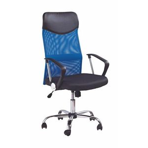Kancelářská židle VIRE Halmar Modrá obraz