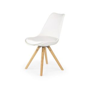 Jídelní židle K201 Halmar Bílá obraz