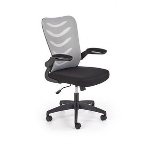 Kancelářská židle LOVREN Halmar Černá / šedá obraz