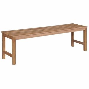 Zahradní lavička 150 cm z teakového dřeva, Zahradní lavička 150 cm z teakového dřeva obraz