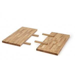 Stolní desky 2ks pro stoly APEX / RADUS masivní dřevo Halmar 40x78 cm obraz