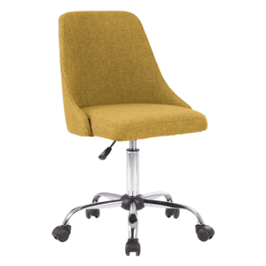 Kancelářská židle EDIZ Tempo Kondela Žlutá obraz