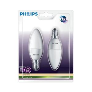Philips SET 2x LED svíčka Philips E14/4W/230V - CANDLE obraz