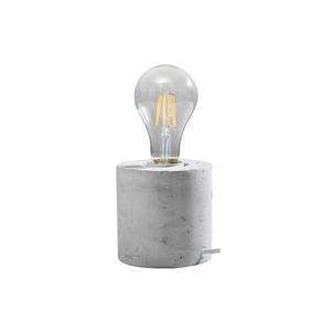 SL.0680 - Stolní lampa SALGADO 1xE27/60W/230V beton obraz