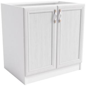 Kuchyňská skříňka Sycylia D80 Bílá/Borovice Andersen obraz