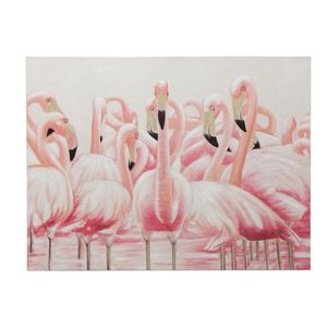 Obraz s plameňáky Flamingos - 120*3, 5*90cm 83553 obraz
