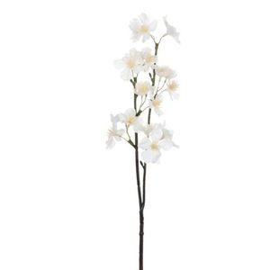 Větvička s bílými květy Julien - 8*5*46 cm 51722 obraz