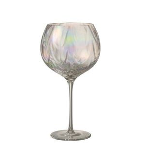 Duhová sklenička na víno Oil transparent - Ø 11*21 cm 7762 obraz