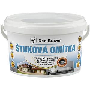 Hotová štuková omítka Den Braven 4 kg bílá obraz