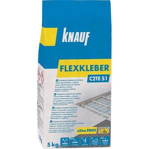 Flexibilní cementové lepidlo na obklady a dlažbu Knauf Flexkleber C2TE S1 mrazuvzdorné 5 kg obraz