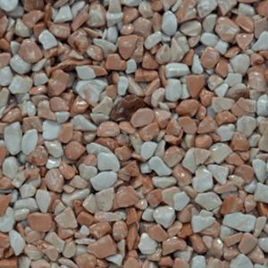 Mramorové kamínky Den Braven růžové 3-6mm 25 kg obraz