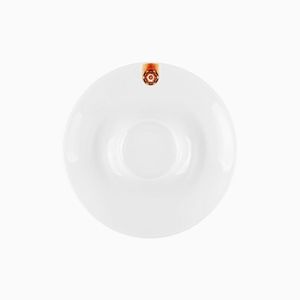 Kávová / čajová podšálek s hnědým ornamentem 15 cm - Gaya RGB obraz