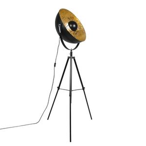 Stativová průmyslová stojací lampa černá - Magna 50 Eglip obraz