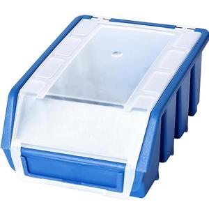 Zásobník plastový s víkem Ergobox 2 Plus modrý obraz