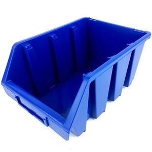 Zásobník plastový Ergobox 3 modrý obraz