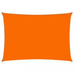 Stínící plachta obdélníková oxfordská látka 4 x 6 m Dekorhome Oranžová obraz
