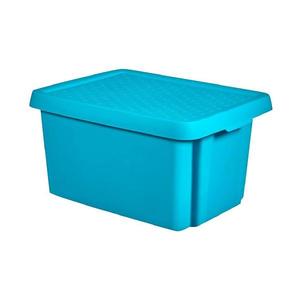Box s víkem Essentials 16l modrý Curver obraz