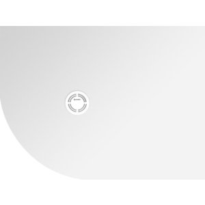 POLYSAN FLEXIA vanička z litého mramoru čtvrtkruh, s možností úpravy rozměru, 120x90cm, R550, pravá 91391 obraz