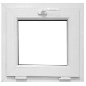 Okno sklápěcí 56, 5x53, 5cm bílé obraz