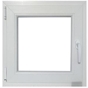 Okno levé 60x60cm bílá obraz