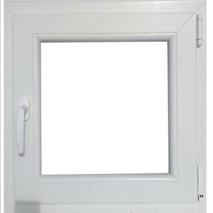 Okno pravé 60x60cm bílá obraz