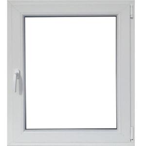 Okno pravé 80x100cm bílá obraz
