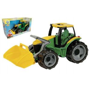 Lena traktor se lžící plast 65 cm Zeleno-žlutý obraz