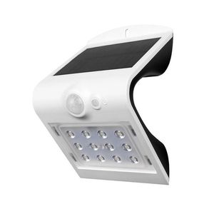 LED Solární nástěnné svítidlo se senzorem LED/1.5W/3, 7V IP65 bílá obraz