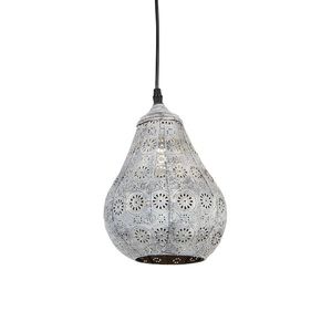 Orientální závěsná lampa šedá - Billa Dia obraz