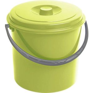 Curver kbelík s víkem zelený 10 l 03206-114 obraz