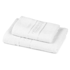 4Home Sada Bamboo Premium osuška a ručník bílá, 70 x 140 cm, 50 x 100 cm obraz