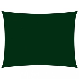 Stínící plachta obdélníková 2x4 m oxfordská látka Dekorhome Tmavě zelená obraz